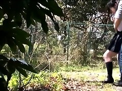 Asian amateur sporty gal in outdoor track and field
