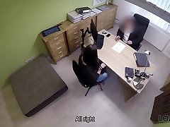 loan4k. bella kristy dà la vagina e culo per il cazzo di prestito agente