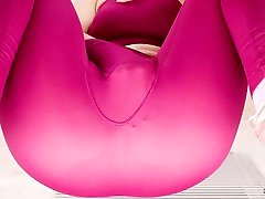 gang wife asian FACESITTING AND SQUATS Leggings masturbation