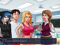Summertime Saga - Groping boobies by the beach side Pt.19