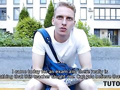 TUTOR4K. Boy deletes tutors dress and harshly fool around