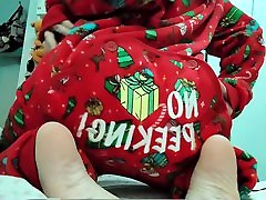 Butt flap onesie for easy impregnation in fertile teen AP