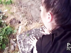 Andy Star & Anastasia XXX in Public Queef Fest Next To German Autobahn! - KINK