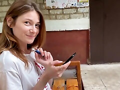 publiczny skaut. nie ssał i był fucked przy wejściu dla pieniędzy