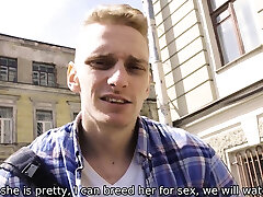 observing pussy. Confrontation between boy and fake tutor leads