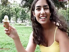 luna silver - amateur arabische babe spritzte in sperma!