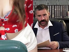 Job Interview Turns Into A Desktop Blowjob On Pornhd With Alison Rey