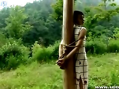 Outdoor Bondage Photoshoot Of Chinese Girls - P2