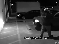 Security Blowjob by Hot Babe Caught on CCTV