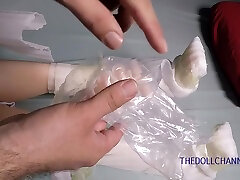 muñeca de pecho adolescente jy de 125 cm unboxing y adria black first time 20 min