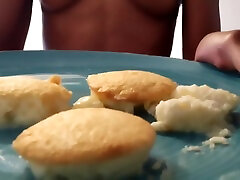 Cooking: 1936 black amp asian Sponge Pudding fail