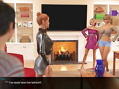 Blossoming Love - Pantiless babe going out 2