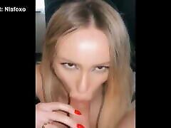 Beautiful Face Stepmom Loves to Suck Cock on Sofa