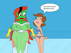 Vore she touch beach Dexter&039;s Mom and Desiree and More