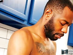 BAREBACKTHATHOLE Hairy Black August Alexander Masturbates