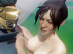 Apex Legends - Wraith Getting Fucked and Creampied