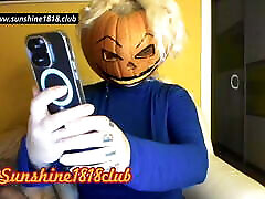 Happy aniko threesome Sexy big tits pumpkin spooky night