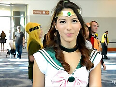 Brunette cosplay fake agent multiple orgasm Melody flashes her ass and pussy in public