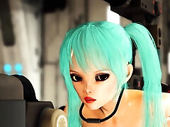 sesso android scopa un sexy procace cuffed hottie in un veicolo spaziale