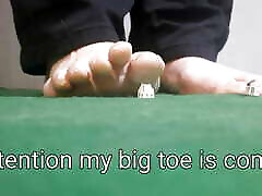 Giantess crush tiny house with her massive feet