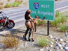Thunder Road - 3D Futanari Animation by JT2XTREME