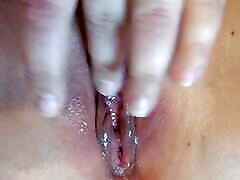 Teasing my wet pussy