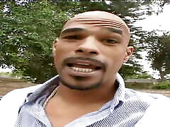 Megan Monroe is a door to door, cosmetic sales woman, who drops by this black guy&039;s house