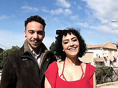 French couple, Azylis and Aaron, do it hard