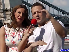 Pulled young guy drills posh euro cougar
