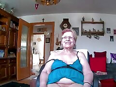 Vibrator with sucking effect in cunt very nice
