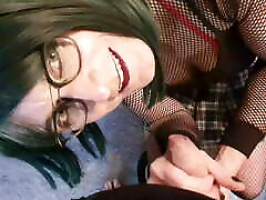 Not easy to be a Sissy. Davine sucks cock and gets fucked hard till she has a big cumshot. Full Movie