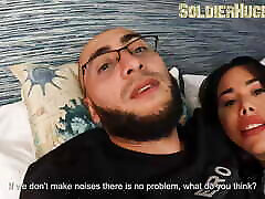 Several content creators shared an apartment and I had to share a room with the beautiful LatinBeauty and what a fuck we hit!
